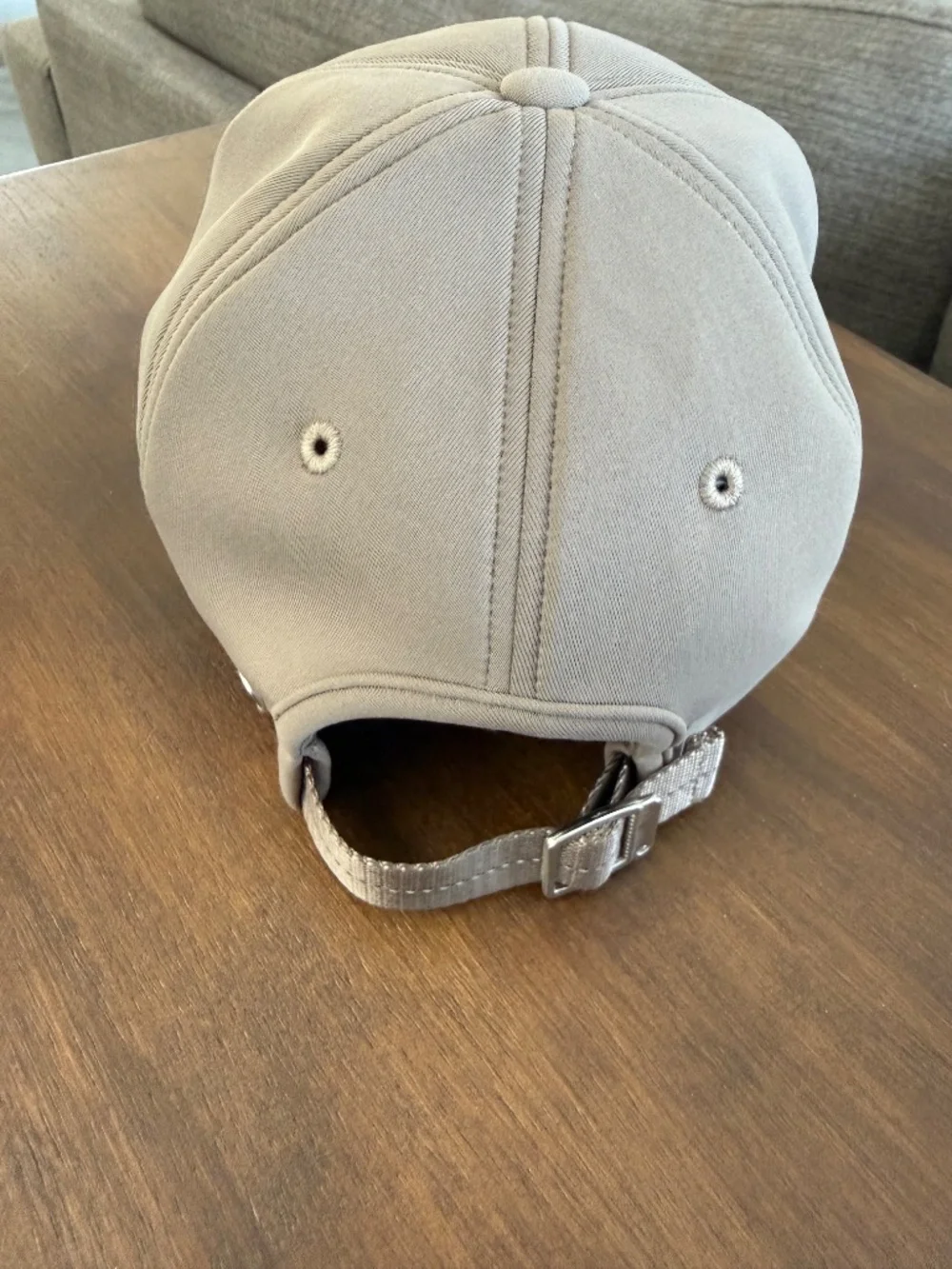 Lululemon Neutral Beige Ball Cap Adjustable Athletic Running Hat O/S